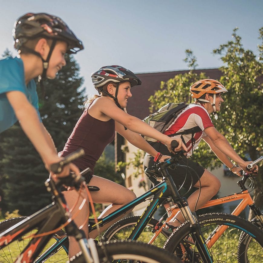 Trixi Ferienpark Zittauer Gebirge Erlebnisse Radwandern Radfahren